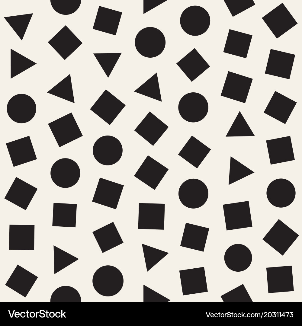 Seamless chaotic patterns randomly scattered Vector Image