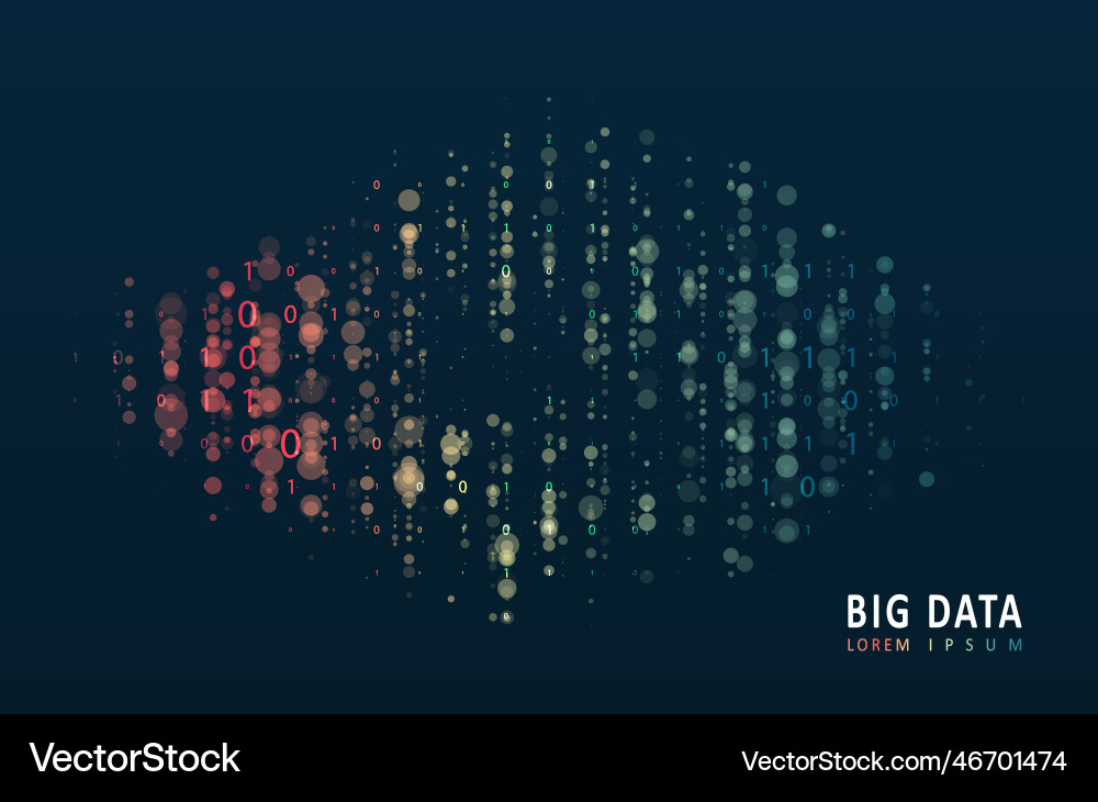 Abstract artificial intelligence element Abstract artificial intelligence element vector image
