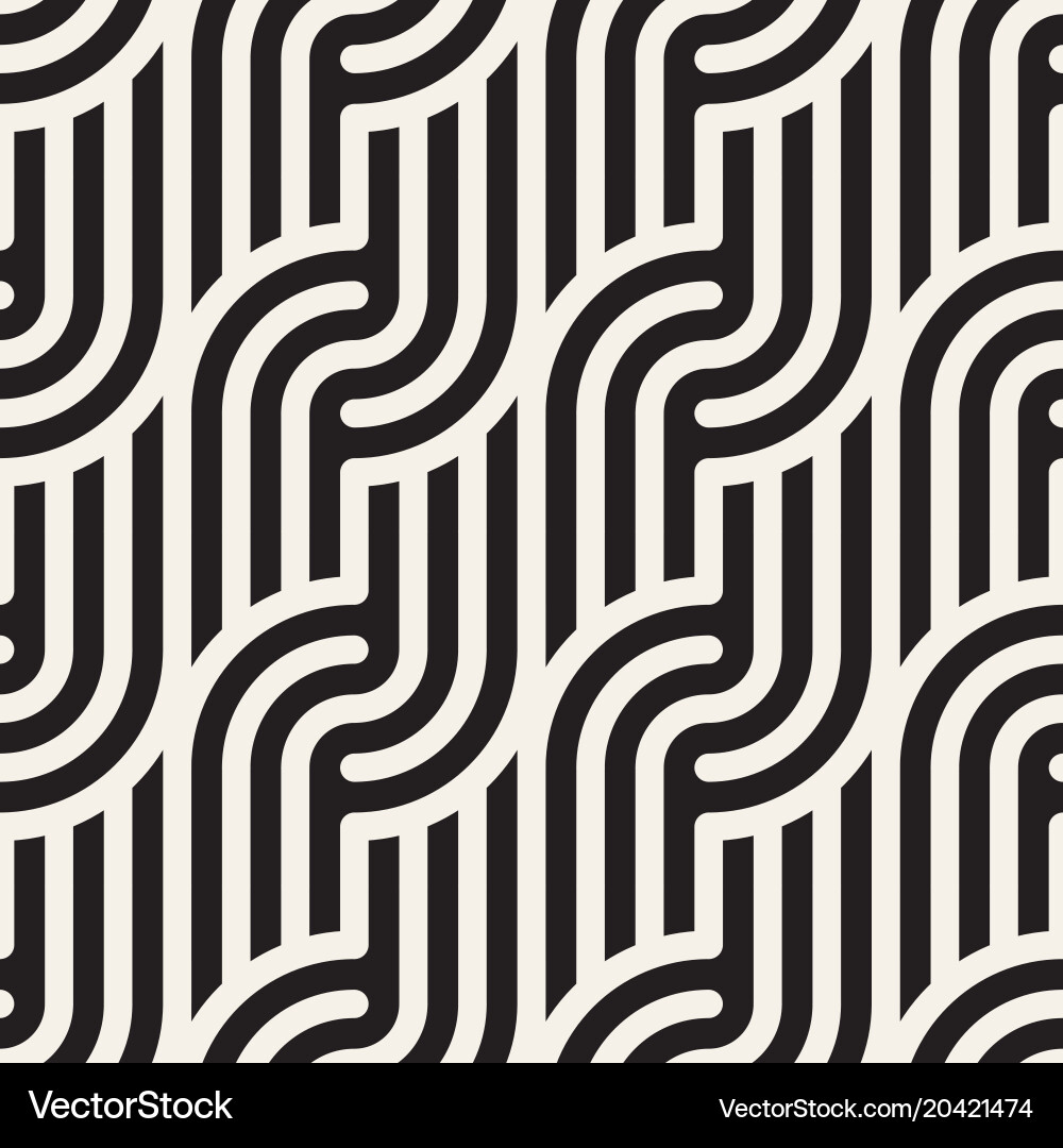 Modern Abstract Stripe Pattern vector image