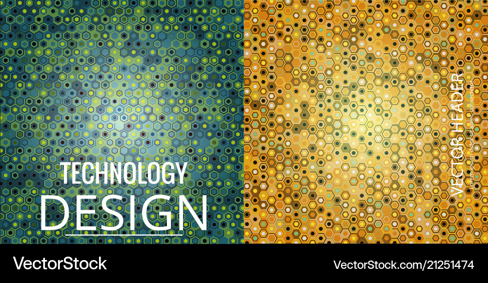 Set of abstract triangle pattern background Set of abstract triangle pattern background vector image