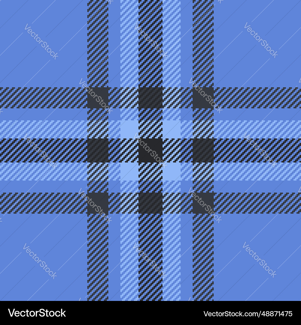 Check tartan texture of textile pattern fabric Vector Image