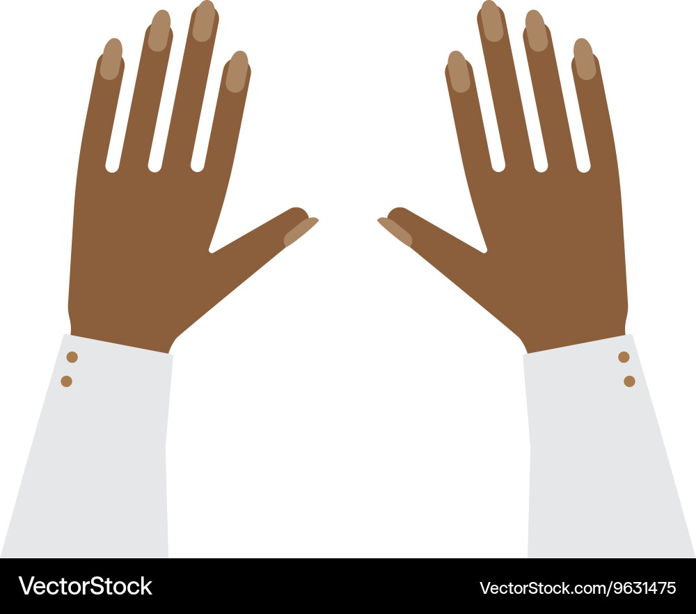 Human hands Royalty Free Vector Image - VectorStock