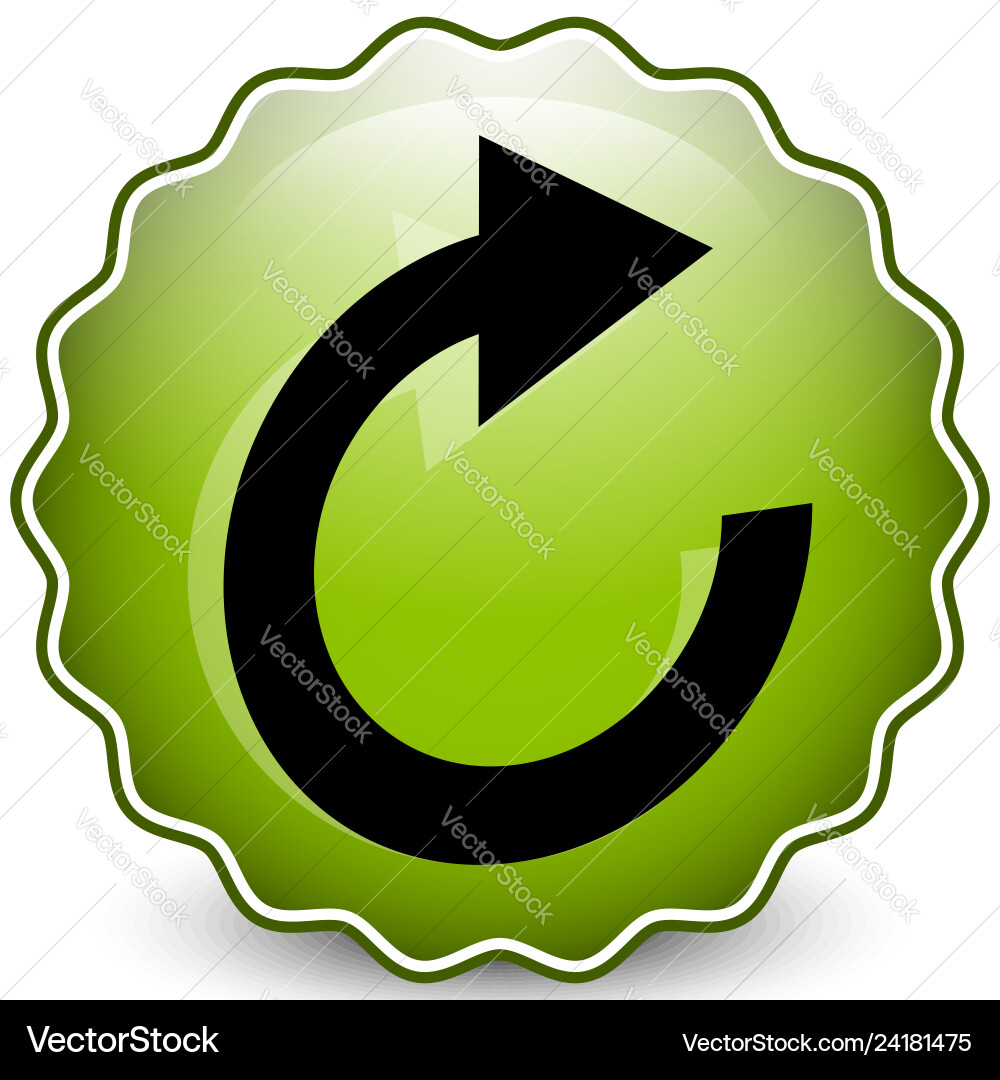 Kreisförmige Pfeilsymbol drehen Iteration Kreisförmige Pfeilsymbol drehen Iteration vektorbild