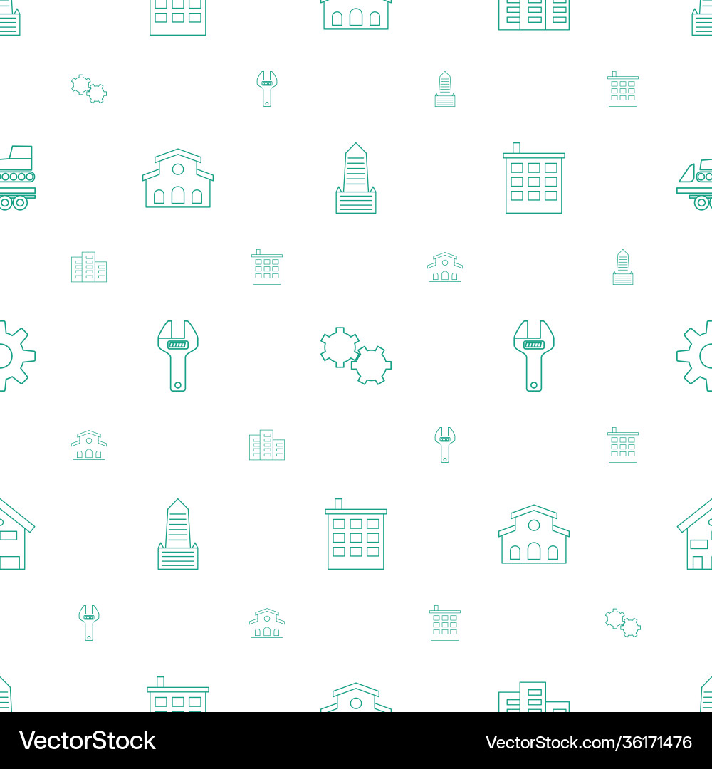Development icons pattern seamless white Vector Image