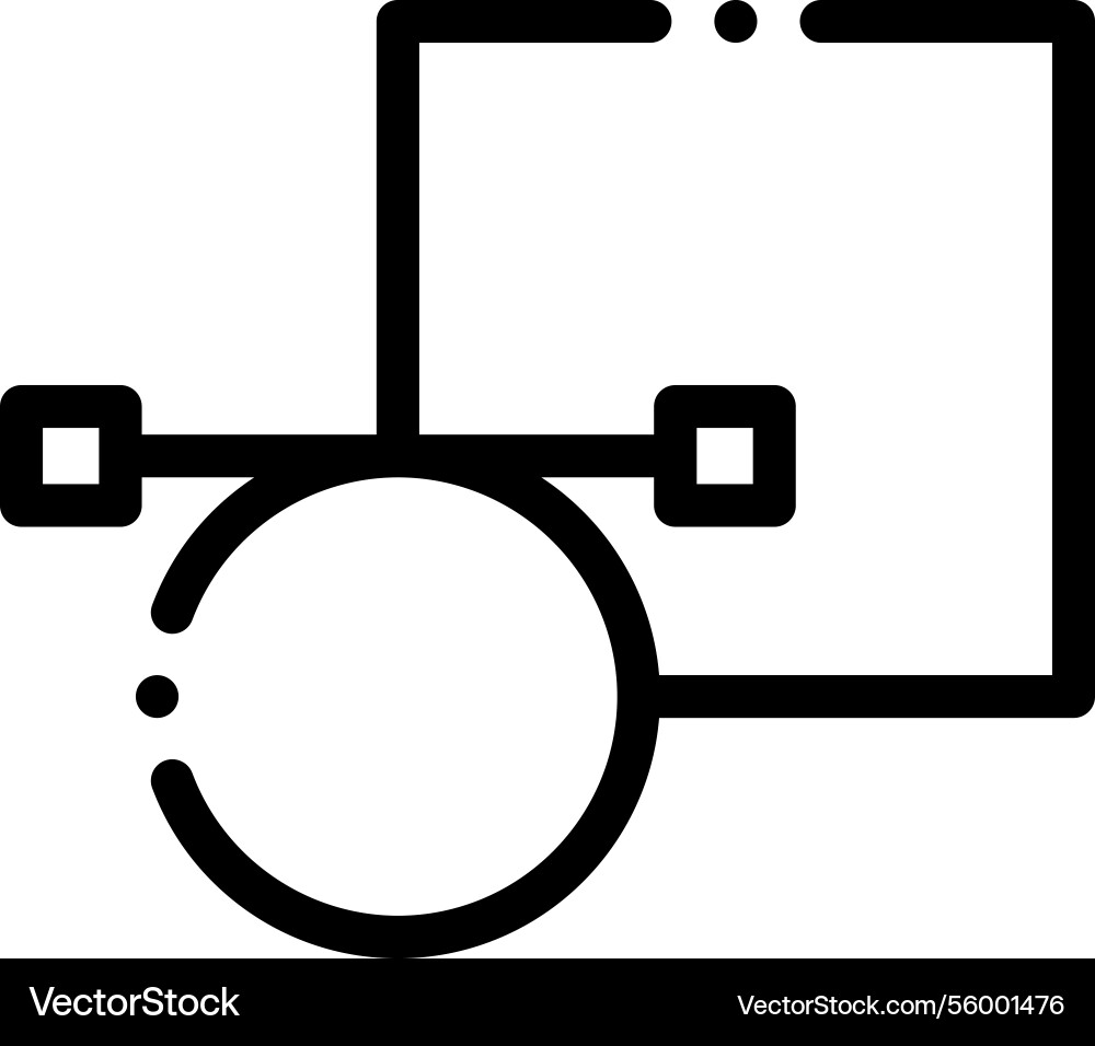 Oboe icon thin linear style design isolated Oboe icon thin linear style design isolated vector image