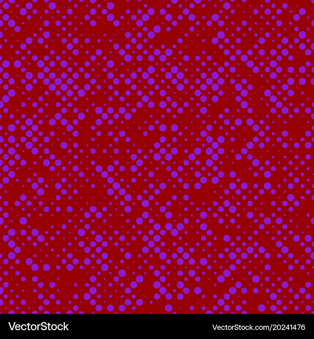 Random halftone circle pattern background from vector image