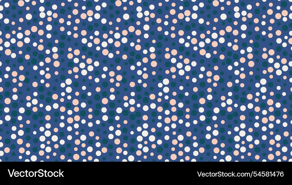 Seamless spotted pattern with abstract round Seamless spotted pattern with abstract round Vector Image