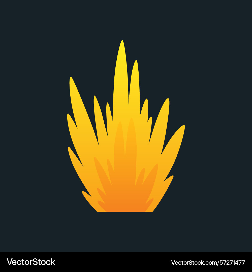 Explosion animation for game Explosion animation for game vector image