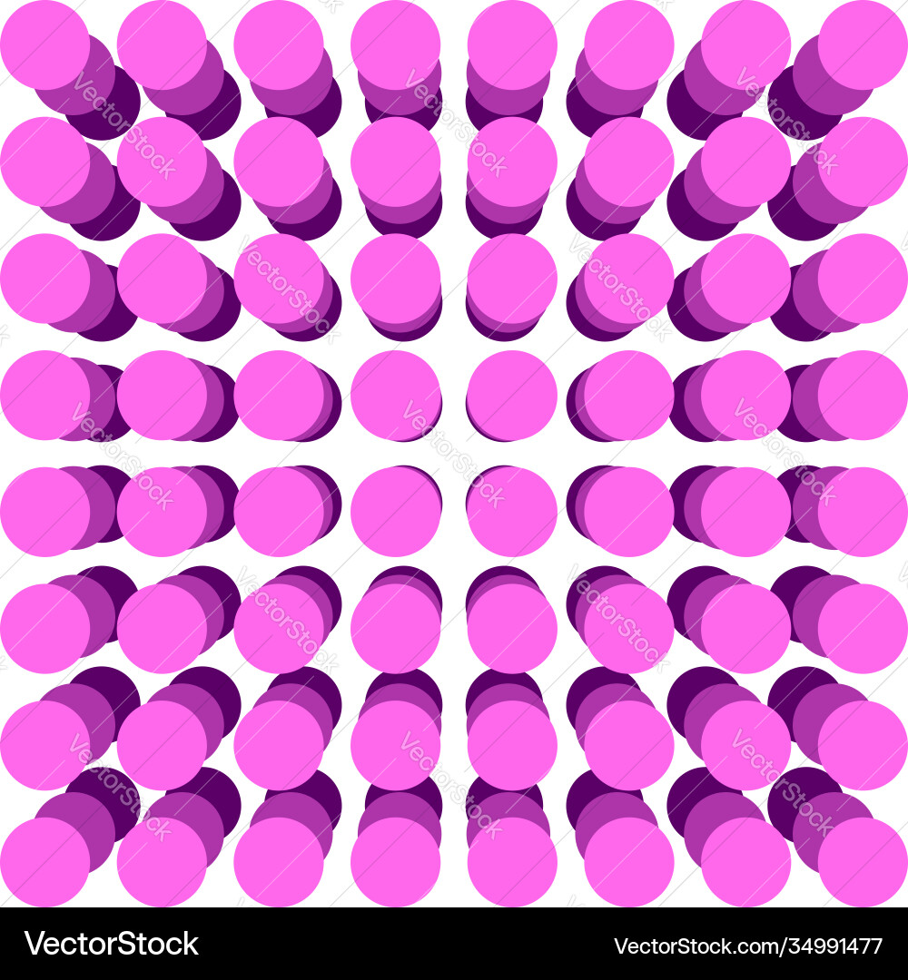 Grid mesh 3d spatial stacked tier circles Grid mesh 3d spatial stacked tier circles vector image
