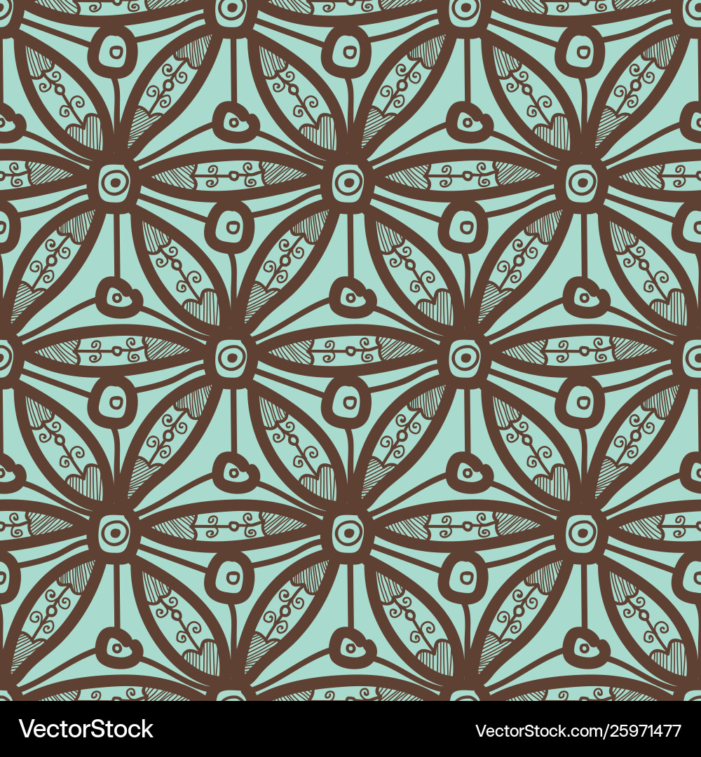 Nahtloses Musterdesign mit hexagonalem Spitzenmotiv Nahtloses Musterdesign mit hexagonalem Spitzenmotiv vektorbild