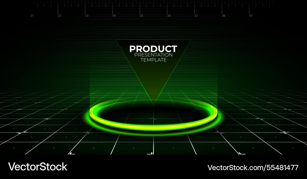 Tech background for product presentation Tech background for product presentation vector image