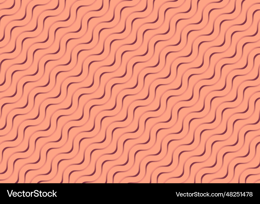 Abstract orange tile line curve wave pattern Abstract orange tile line curve wave pattern vector image
