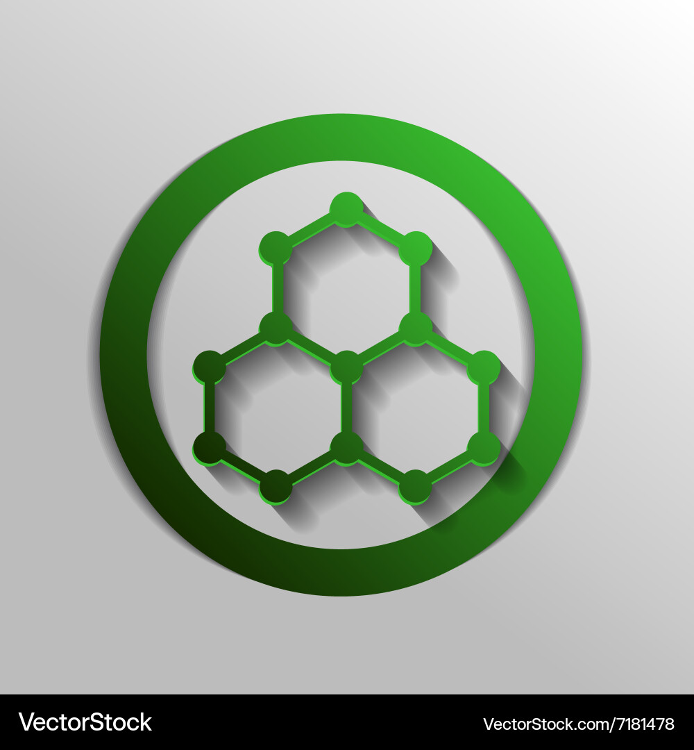 Chemische Verbindung Symbol Chemie Ikone Wissenschaft Chemische Verbindung Symbol Chemie Ikone Wissenschaft vektorbild