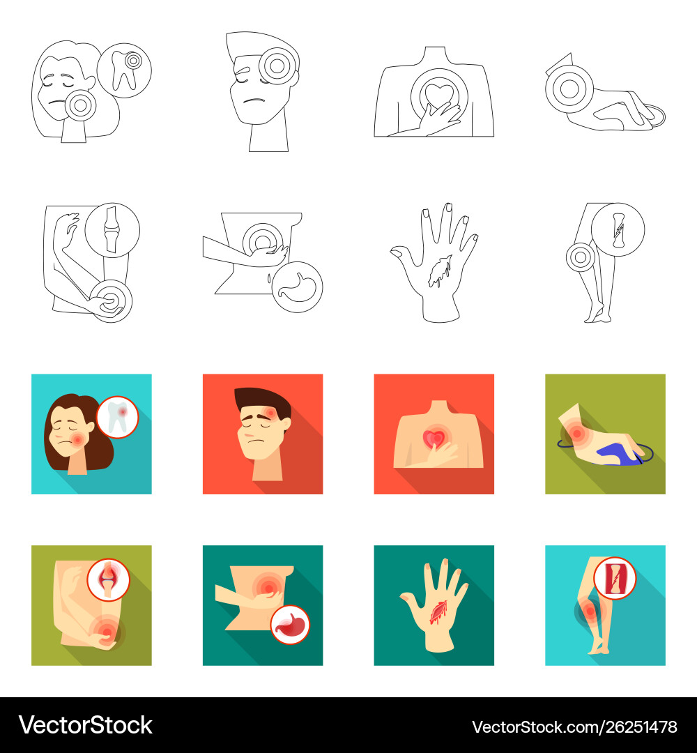 Isolated object hospital and rendering symbol Isolated object hospital and rendering symbol Vector Image
