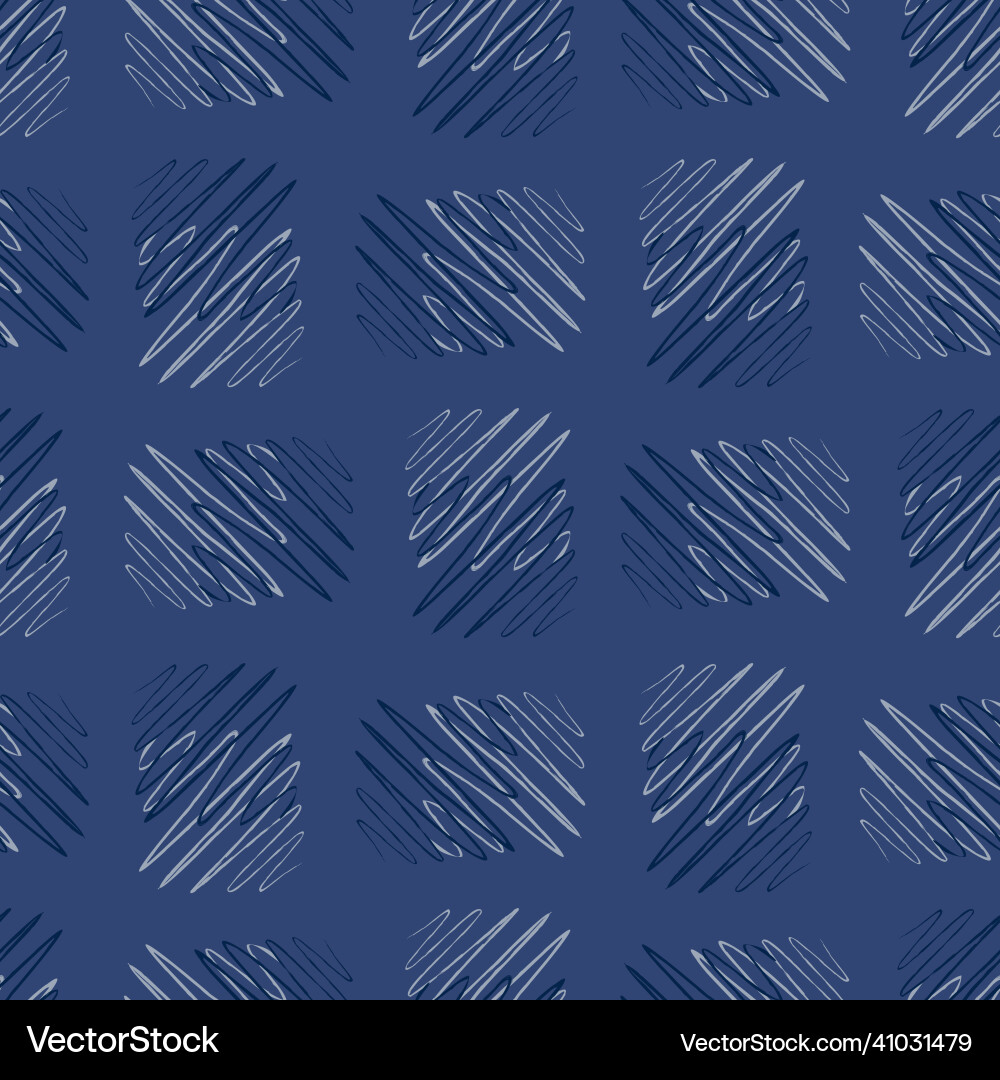 Soundwave seamless pattern curve waves background Soundwave seamless pattern curve waves background vector image