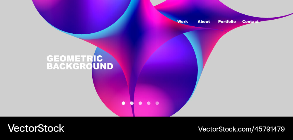 Trendy simple circle gradient abstract background Vector Image