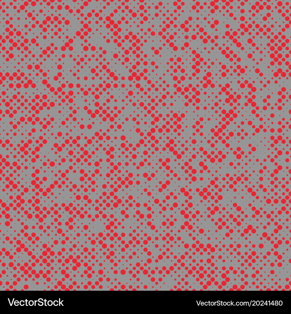 Halftone Circle Pattern vector image