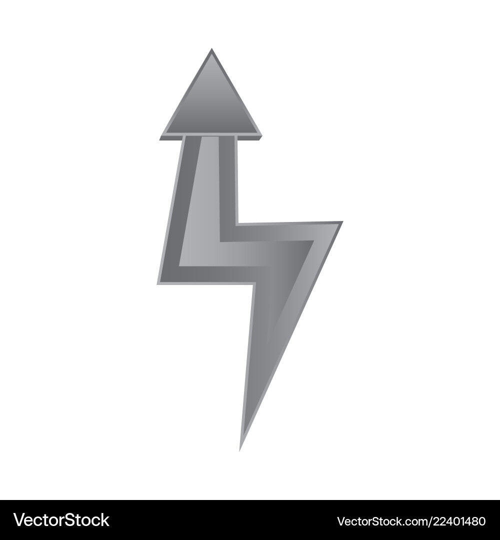 Isoliertes Element- und Pfeilsymbol vektorbild