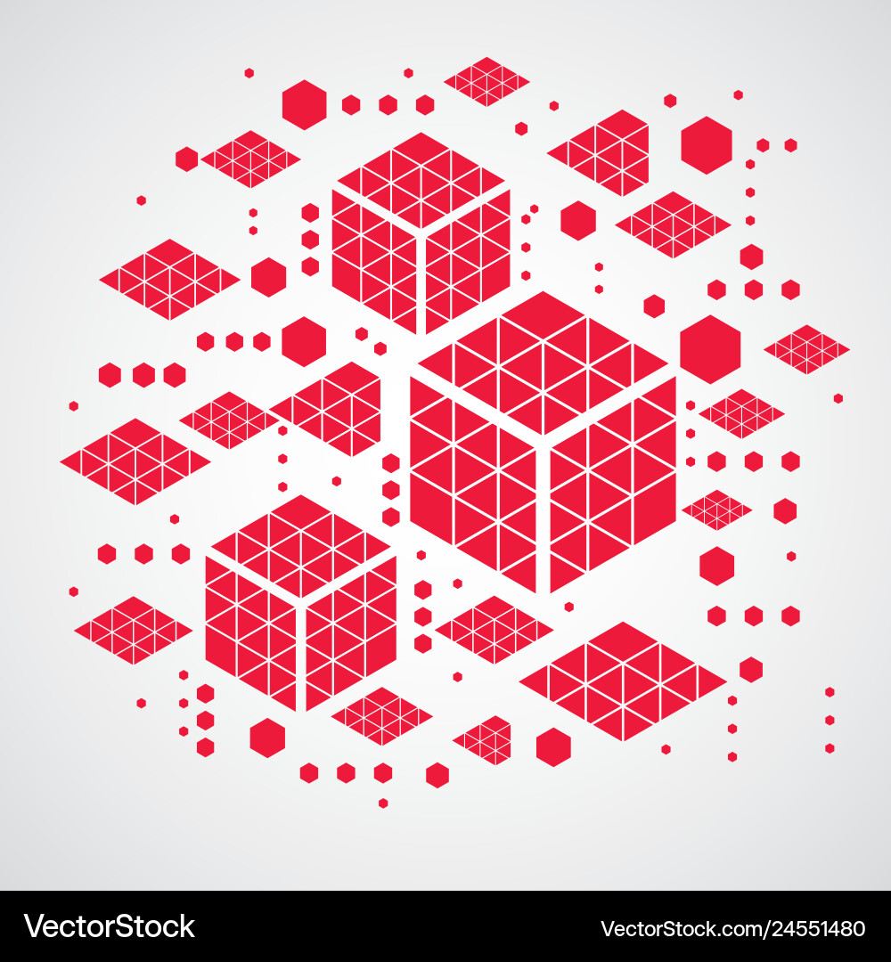 Modular bauhaus background created from simple Modular bauhaus background created from simple Vector Image