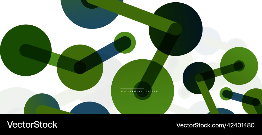 Network concept abstract background dots Vector Image