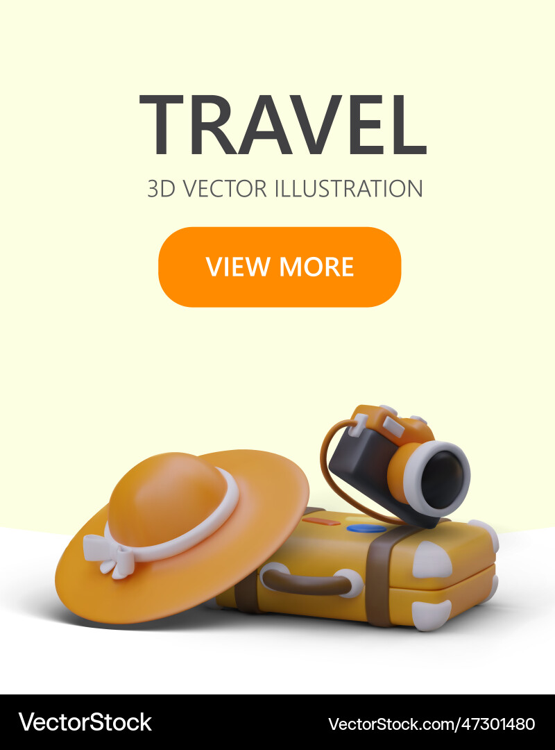 Vertical poster for tourism business advertising Vertical poster for tourism business advertising vector image