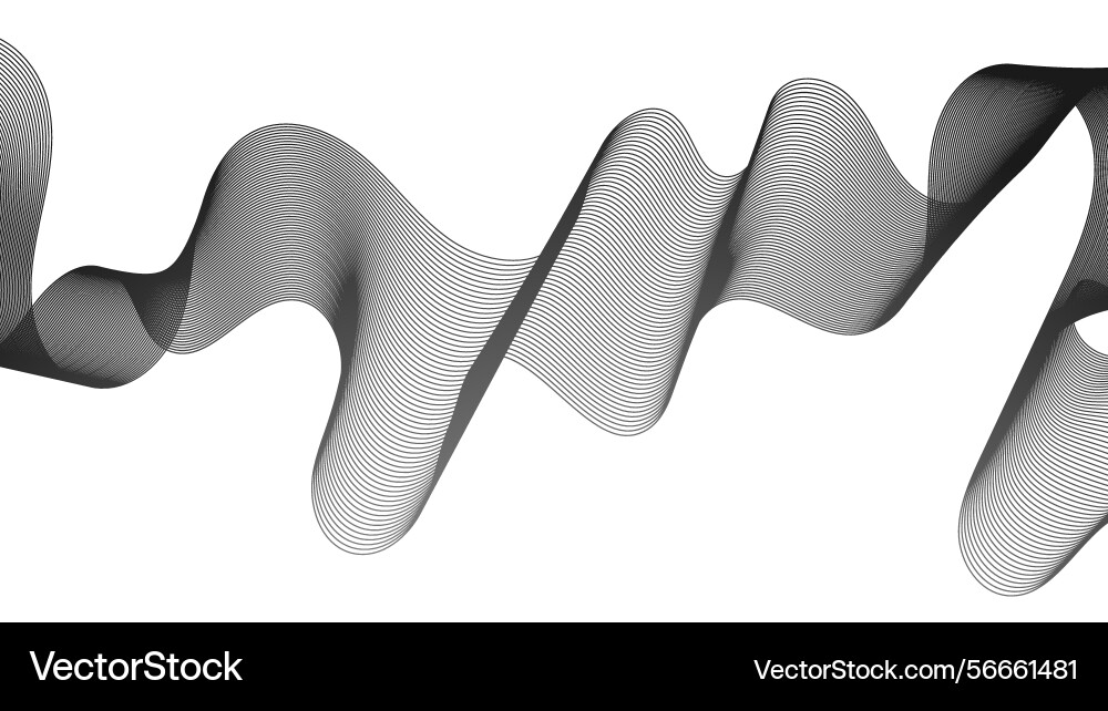 Abstract backdrop with grey wave gradient lines Abstract backdrop with grey wave gradient lines Vector Image