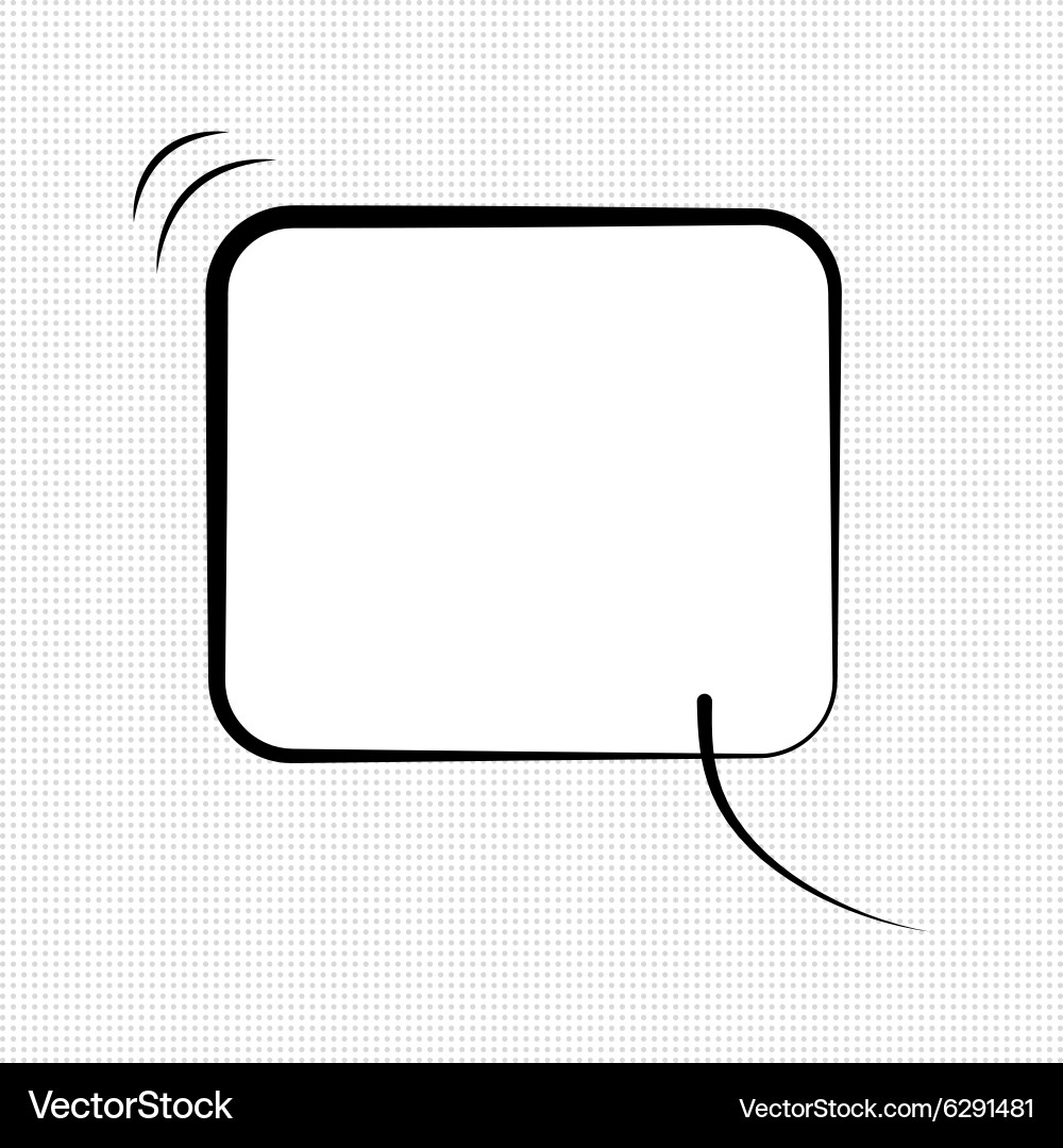 Comic Speech Bubble Royalty Free Vector Image - VectorStock