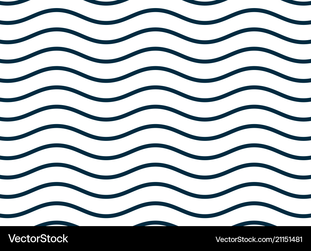 Fluid Wave Lines Pattern Vector Image