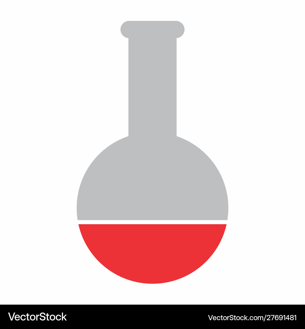 Lab flask icon Vector Image