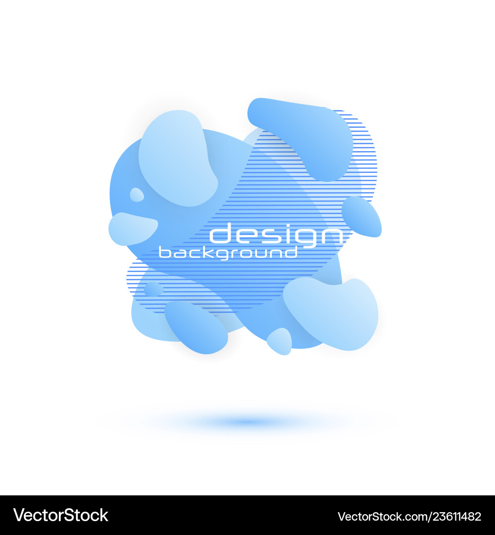Dynamic fluid design Dynamic fluid design vector image
