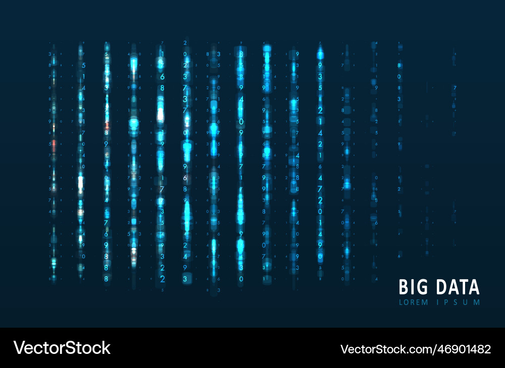 Stream of encoded data Stream of encoded data vector image