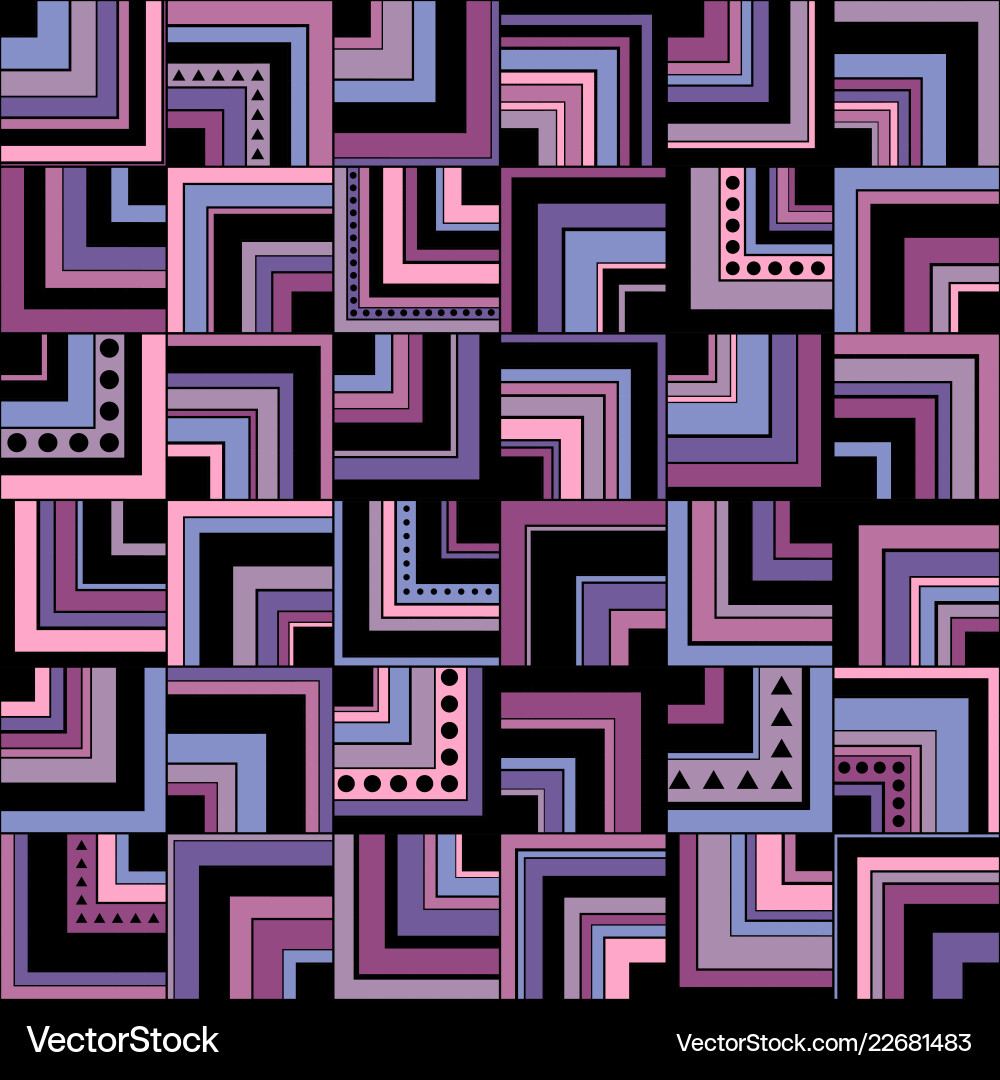Background with squares circles and triangles Background with squares circles and triangles vector image