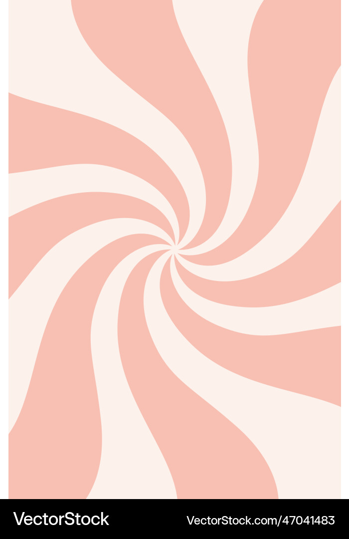 Curved rectangle pattern vector image