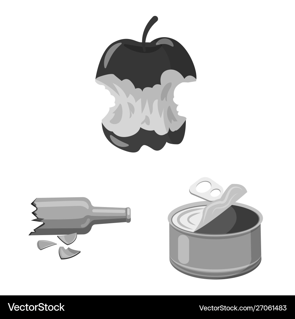 Design dump and sort logo set Design dump and sort logo set vector image