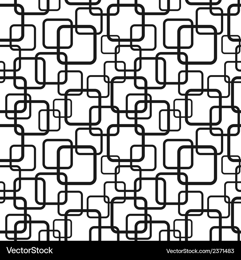Geometric Square Pattern Vector Image
