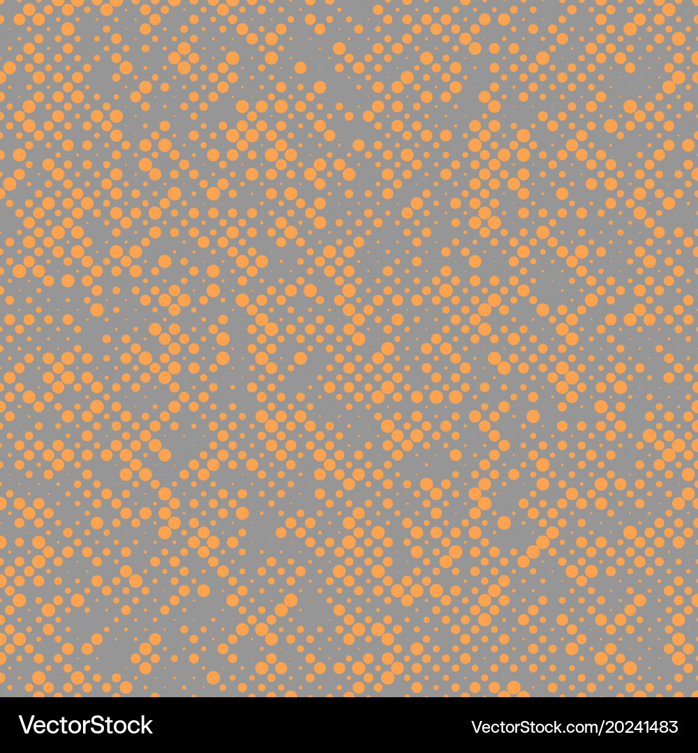 Halftone circle pattern background design vector image