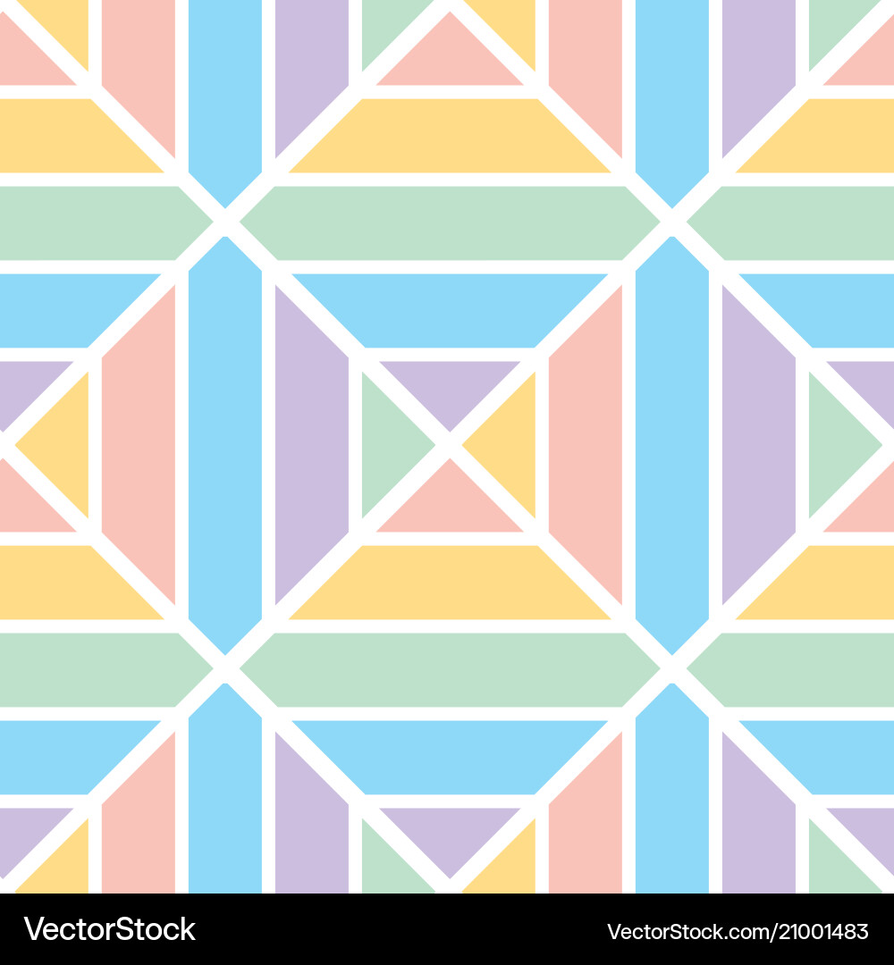 Pale color checkered pattern seamless Pale color checkered pattern seamless vector image