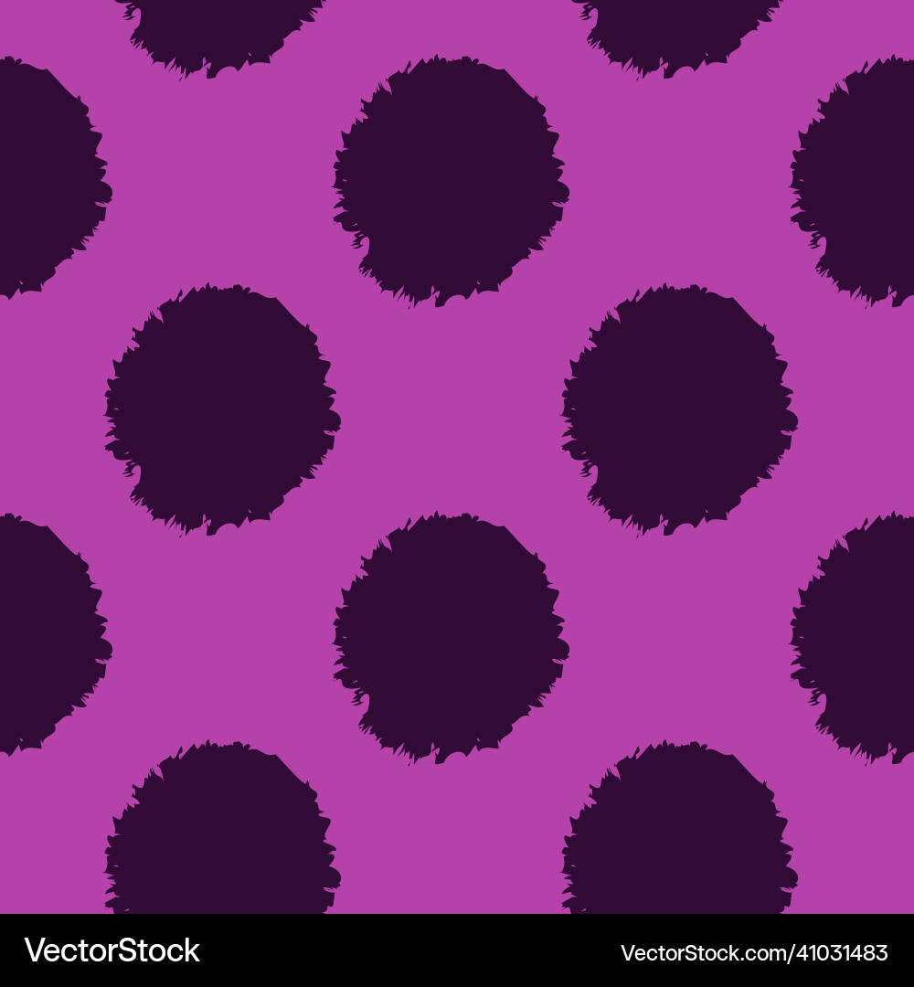 Pom poms of seamless pattern hand drawn cute Pom poms of seamless pattern hand drawn cute vector image