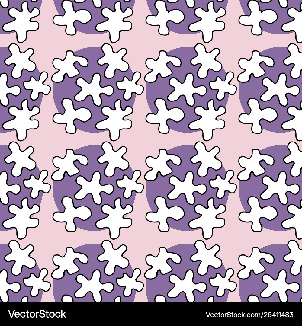 Universal different seamless pattern Vector Image