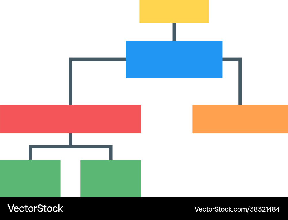 Algorithm graph Vector Image