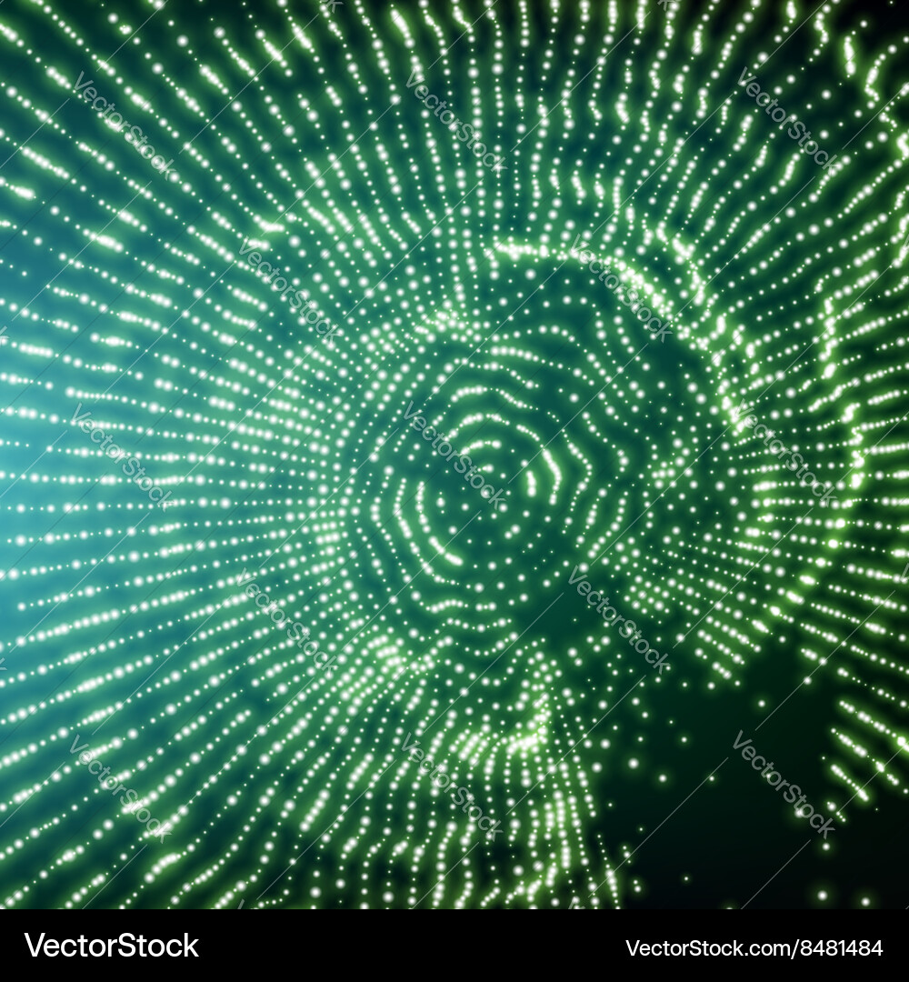 Cobweb or spider web network background 3d vector image