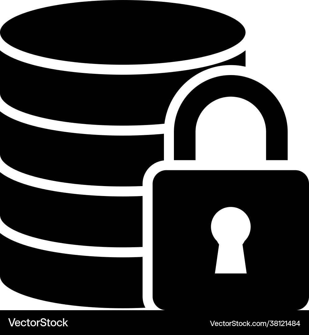 Database access style Database access style vector image
