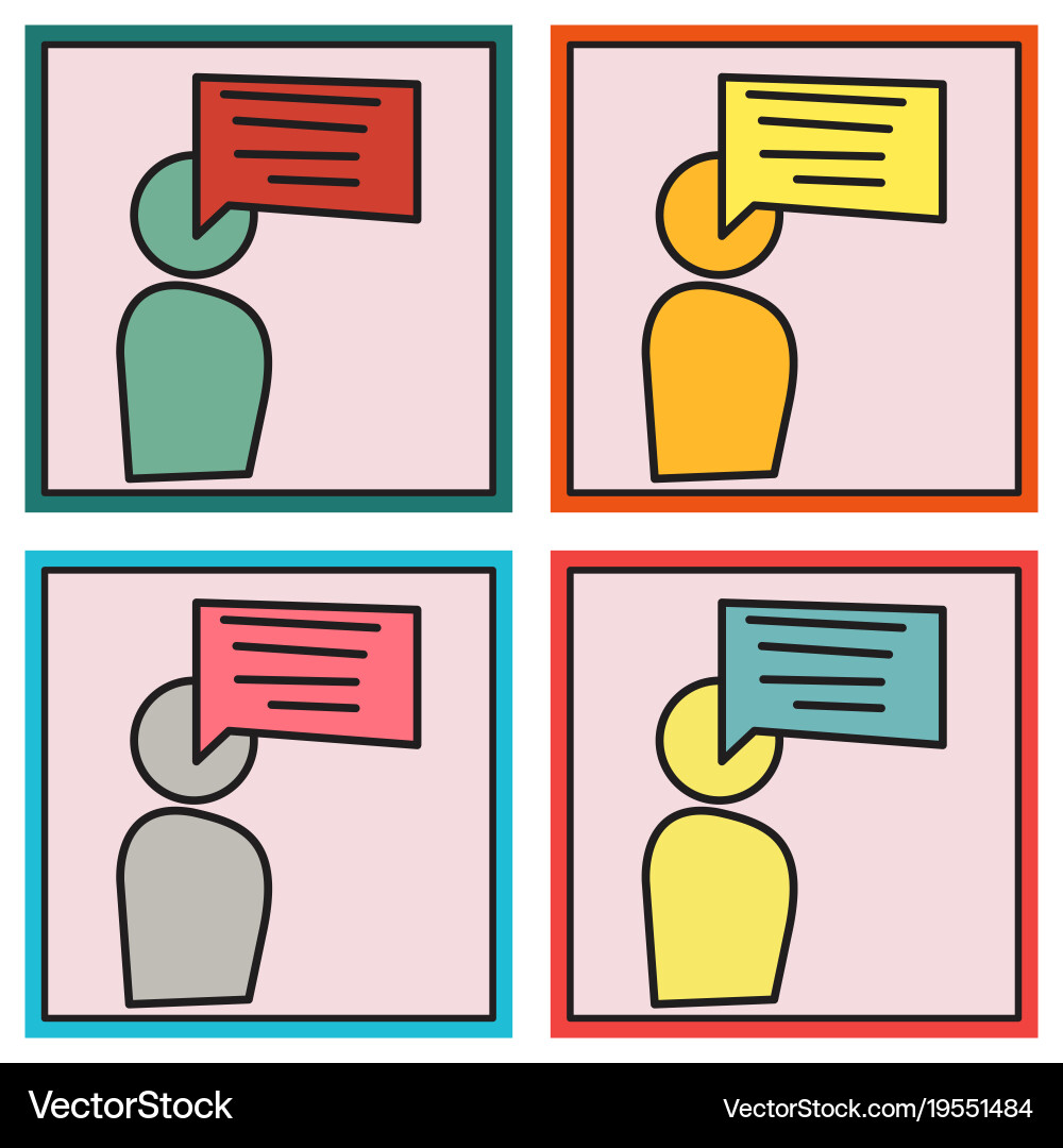 Set flat icon with shadow for web applications Vector Image