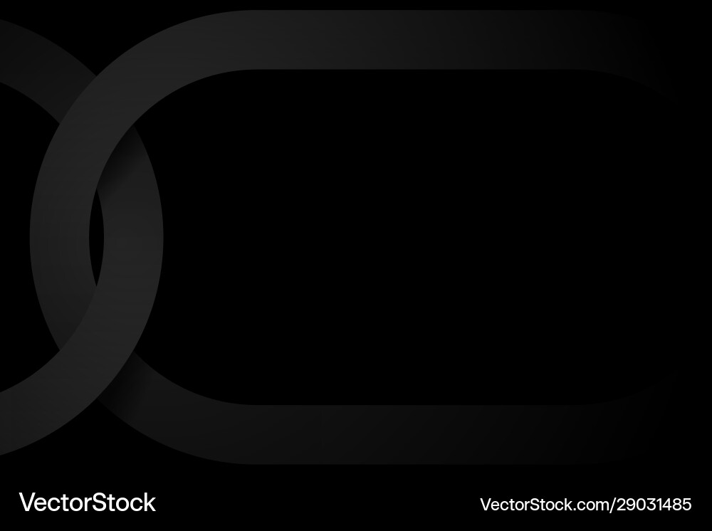 Black texture loop chain connection Black texture loop chain connection Vector Image