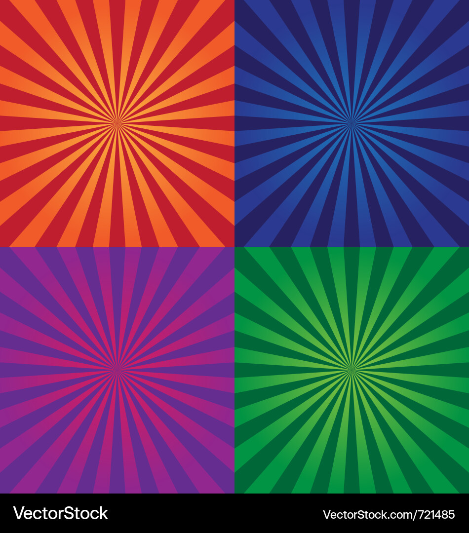 Dynamic Color Blocks vector image