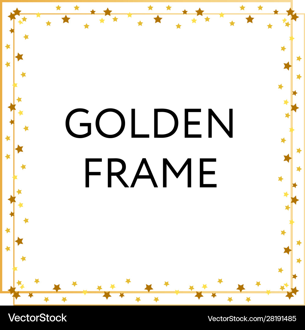 Goldener Rahmen glänzende Rechteckbanner isoliert Goldener Rahmen glänzende Rechteckbanner isoliert vektorbild