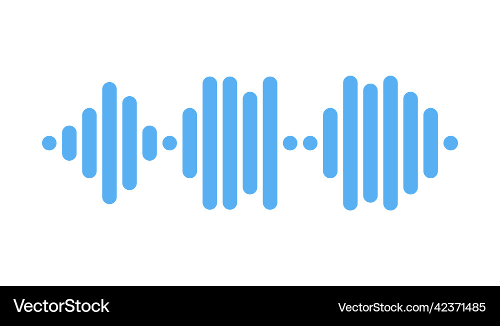 Recording of audio message template ui element Recording of audio message template ui element vector image