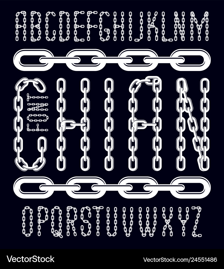 Font trendy typescript can be used in poster Font trendy typescript can be used in poster vector image