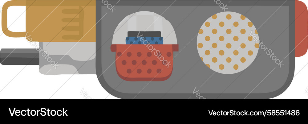 Handheld Utility Device Icon Vector Image