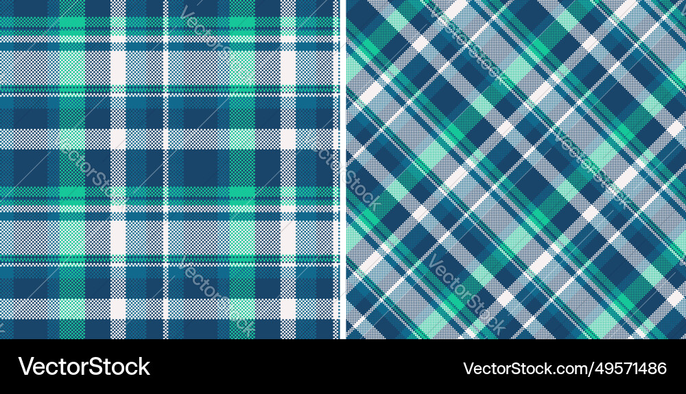 Tartan textile check of texture pattern Tartan textile check of texture pattern vector image